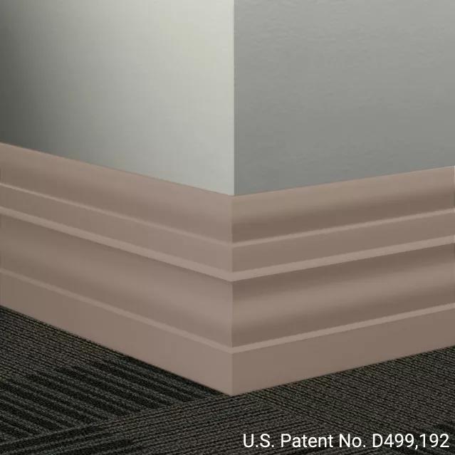 Johnsonite Commercial - 6 in. Rubber Wall Base - Millwork Attache Neutrality