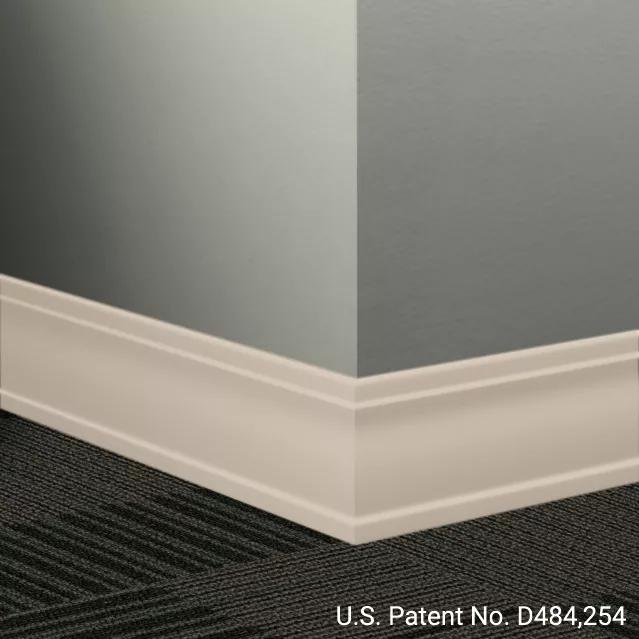 Johnsonite Commercial - 3.5 in. Rubber Wall Base - Millwork Outline Canvas