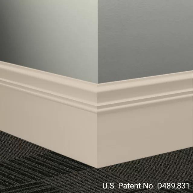 Johnsonite Commercial - 6 in. Rubber Wall Base - Millwork Monarch Canvas