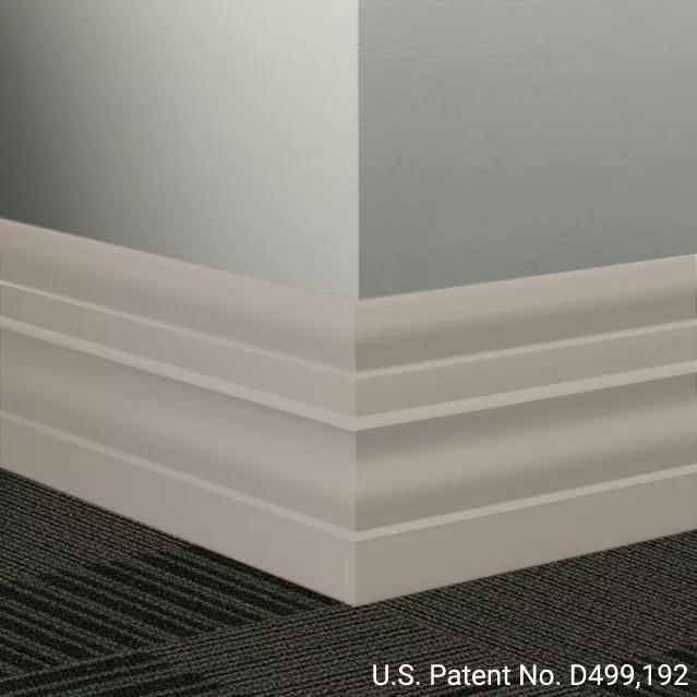 Johnsonite Commercial - 6 in. Rubber Wall Base - Millwork Attache Cement