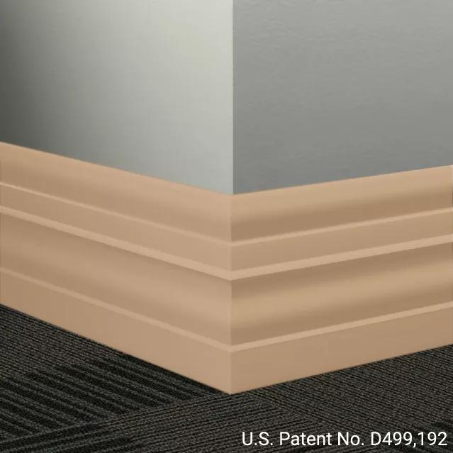 Johnsonite Commercial - 6 in. Rubber Wall Base - Millwork Attache Sisal