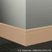 Johnsonite Commercial - 6 in. Rubber Wall Base - Millwork Reveal Sisal