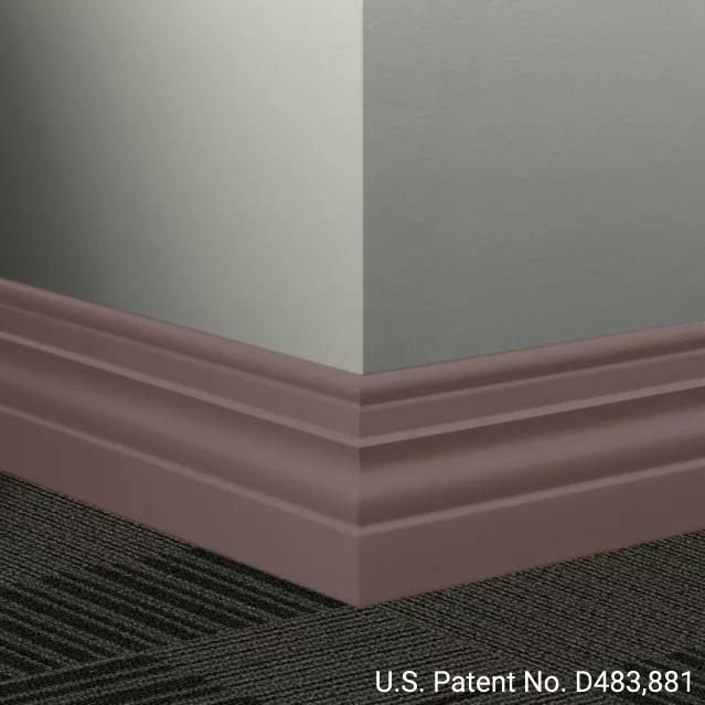 Johnsonite Commercial - 4.5 in. Rubber Wall Base - Millwork Diplomat Espresso