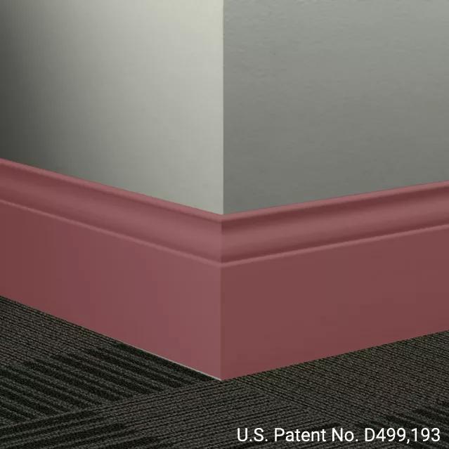 Johnsonite Commercial 5.25 in. Rubber Wall Base Millwork Inflectio