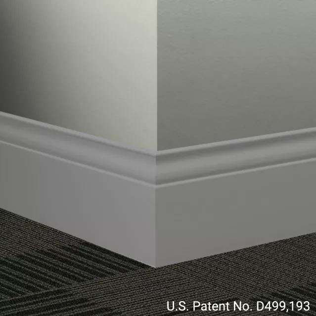 Johnsonite Commercial 5.25 in. Rubber Wall Base Millwork Inflectio