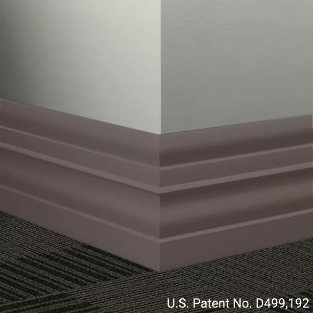 Johnsonite Commercial - 6 in. Rubber Wall Base - Millwork Attache Ganache
