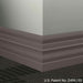 Johnsonite Commercial - 6 in. Rubber Wall Base - Millwork Attache Ganache