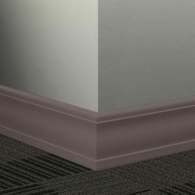 Johnsonite Commercial - 4 in. Rubber Wall Base - Millwork Silhouette Ganache