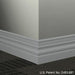 Johnsonite Commercial - 4.5 in. Rubber Wall Base - Millwork Diplomat Medium Grey