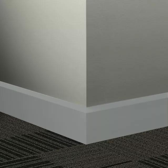 Johnsonite Commercial - 3 in. Rubber Wall Base - Millwork Oblique Medium Grey