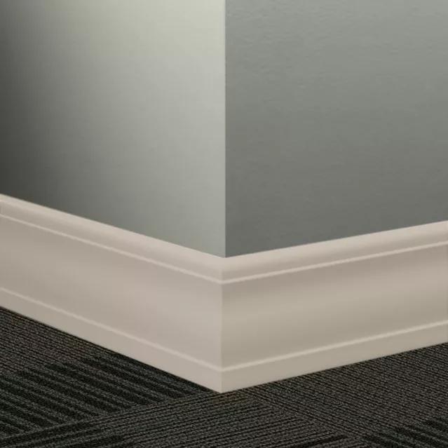 Johnsonite Commercial - 4 in. Rubber Wall Base - Millwork Silhouette Zephyr