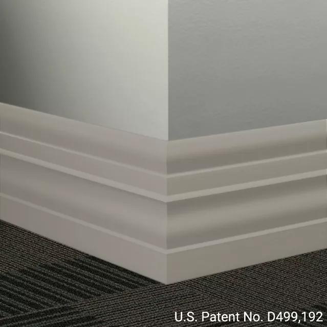 Johnsonite Commercial - 6 in. Rubber Wall Base - Millwork Attache Pebble