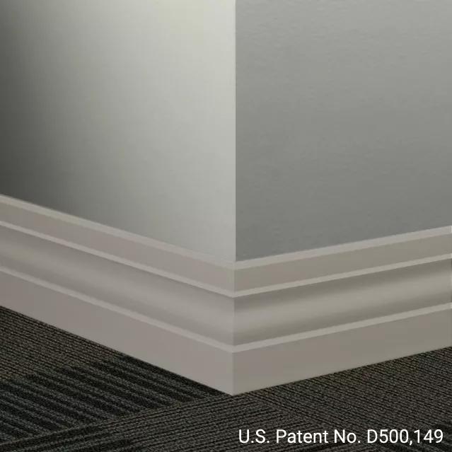 Johnsonite Commercial - 4 in. Rubber Wall Base - Millwork Ambassador Pebble