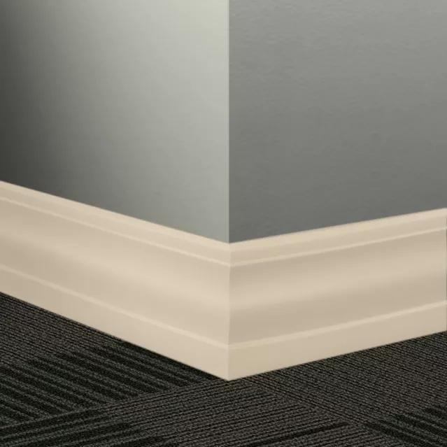 Johnsonite Commercial - 4.25 in. Rubber Wall Base - Millwork Delineate Almond