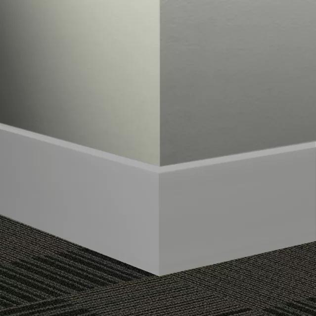 Johnsonite Commercial - 3 in. Rubber Wall Base - Millwork Mandalay Pewter