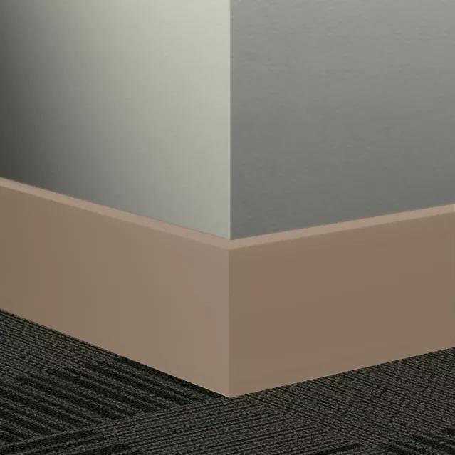 Johnsonite Commercial - 3 in. Rubber Wall Base - Millwork Mandalay Sandalwood