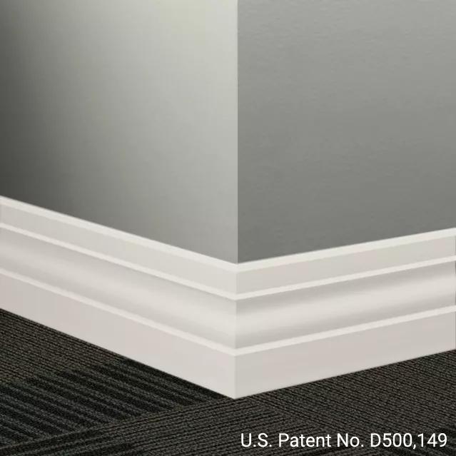 Johnsonite Commercial - 4 in. Rubber Wall Base - Millwork Ambassador Cotton