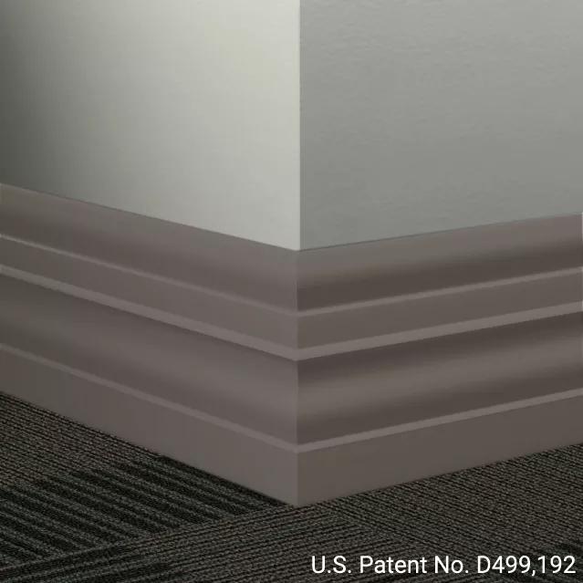 Johnsonite Commercial - 6 in. Rubber Wall Base - Millwork Attache Brown