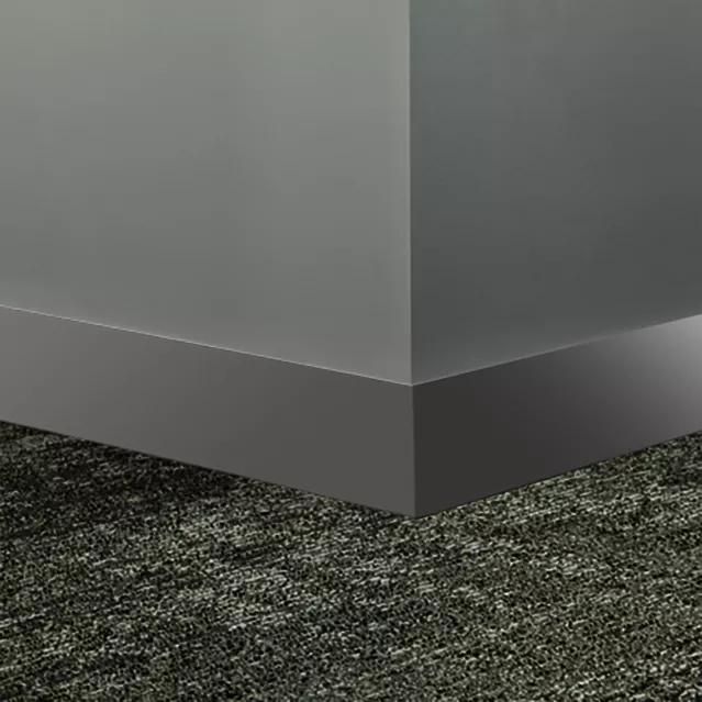 Johnsonite Commercial - 4 in. Rubber Wall Base - Millwork Monument Grey