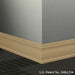 Johnsonite Commercial - 3.5 in. Rubber Wall Base - Millwork Outline Old Gold