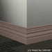 Johnsonite Commercial - 4.5 in. Rubber Wall Base - Millwork Diplomat Cinnamon