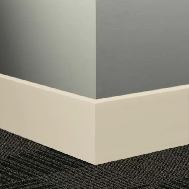 Johnsonite Commercial - 2.5 in. Rubber Wall Base - Millwork Mandalay Bone White
