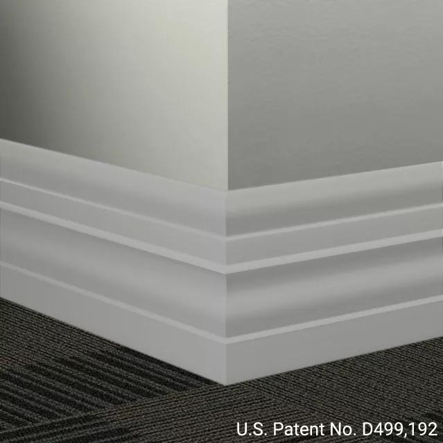 Johnsonite Commercial - 6 in. Rubber Wall Base - Millwork Attache Colonial Grey