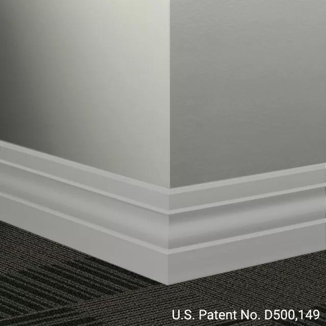 Johnsonite Commercial - 4 in. Rubber Wall Base - Millwork Ambassador Colonial Grey