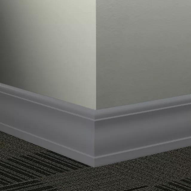 Johnsonite Commercial - 4 in. Rubber Wall Base - Millwork Silhouette Bedrock
