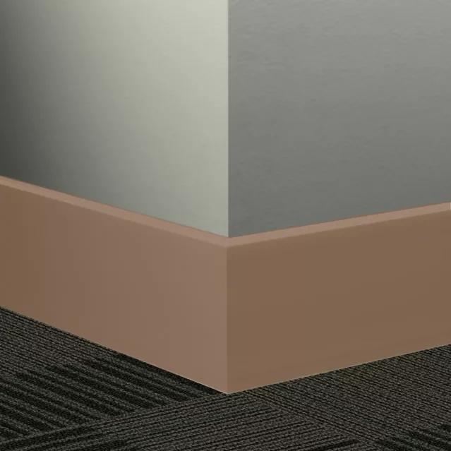 Johnsonite Commercial - 4.5 in. Rubber Wall Base - Millwork Mandalay Rusty Nail