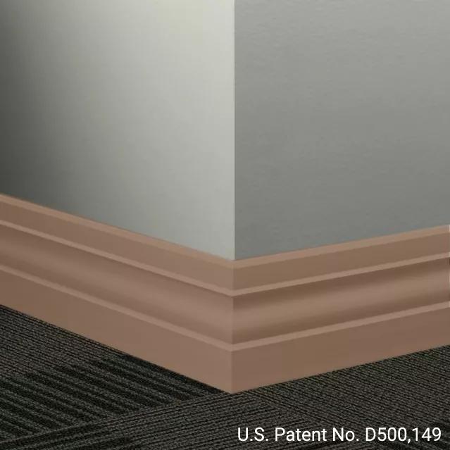Johnsonite Commercial - 4 in. Rubber Wall Base - Millwork Ambassador Rusty Nail