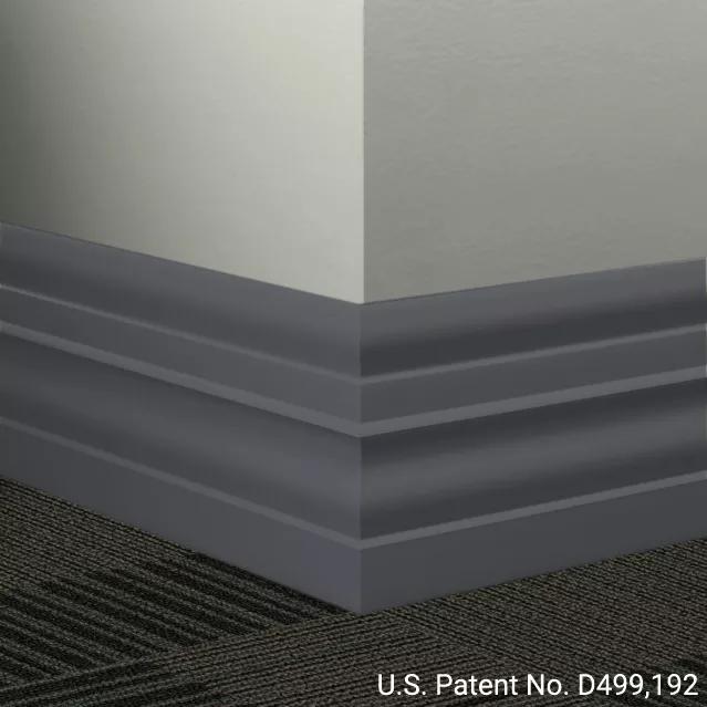 Johnsonite Commercial - 6 in. Rubber Wall Base - Millwork Attache Indigo