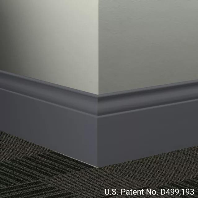 Johnsonite Commercial - 5.25 in. Rubber Wall Base - Millwork Inflection Indigo