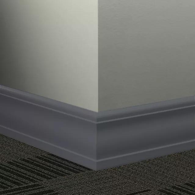 Johnsonite Commercial - 4 in. Rubber Wall Base - Millwork Silhouette Indigo