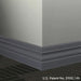 Johnsonite Commercial - 4 in. Rubber Wall Base - Millwork Ambassador Indigo