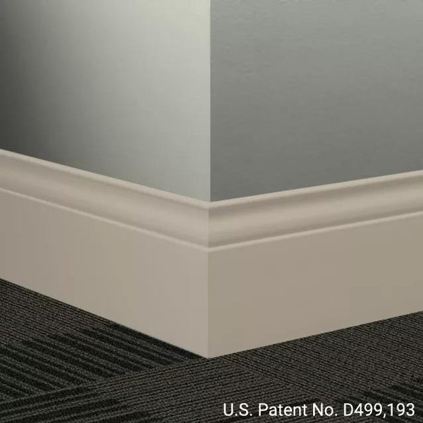 Johnsonite Commercial 5.25 in. Rubber Wall Base Millwork Inflectio
