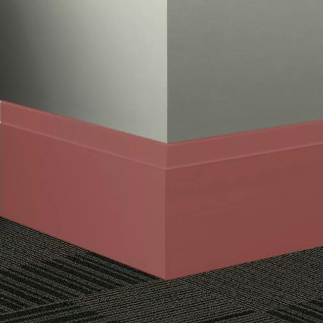 Johnsonite Commercial - 4.5 in. Rubber Wall Base - Millwork Equinox Sailor Red