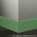 Johnsonite Commercial - 8 in. Rubber Wall Base - Millwork Reveal Grinch