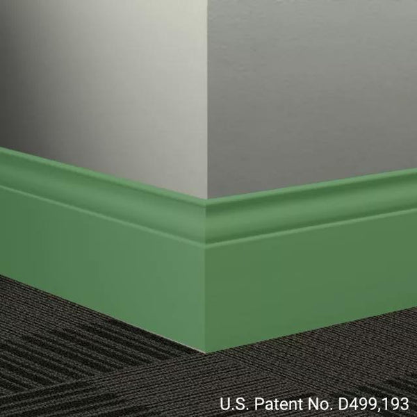 Johnsonite Commercial 5.25 in. Rubber Wall Base Millwork Inflectio