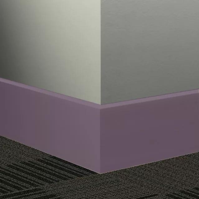 Johnsonite Commercial - 3 in. Rubber Wall Base - Millwork Mandalay Shoreline Purple