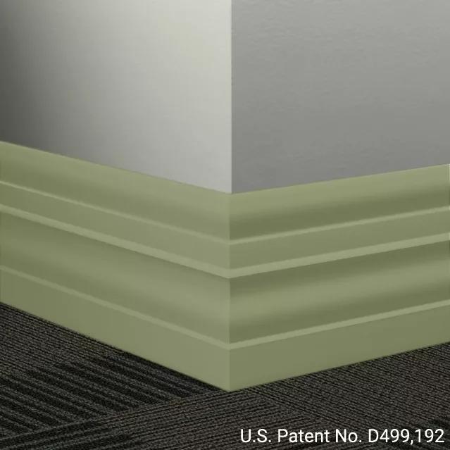 Johnsonite Commercial - 6 in. Rubber Wall Base - Millwork Attache Gecko