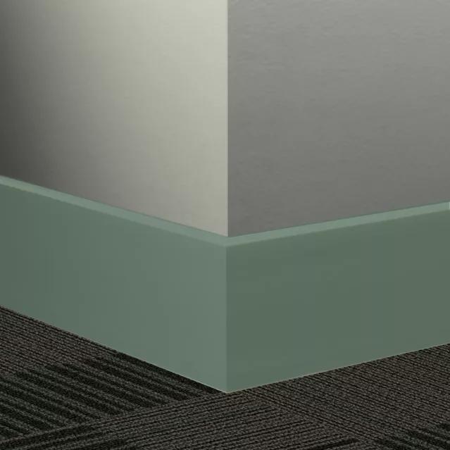 Johnsonite Commercial - 4.5 in. Rubber Wall Base - Millwork Mandalay Green Vista