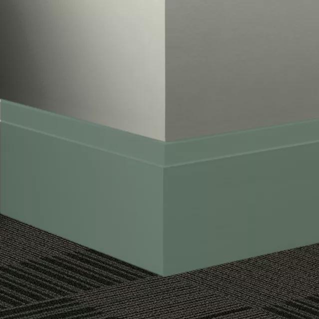 Johnsonite Commercial - 4.5 in. Rubber Wall Base - Millwork Equinox Green Vista
