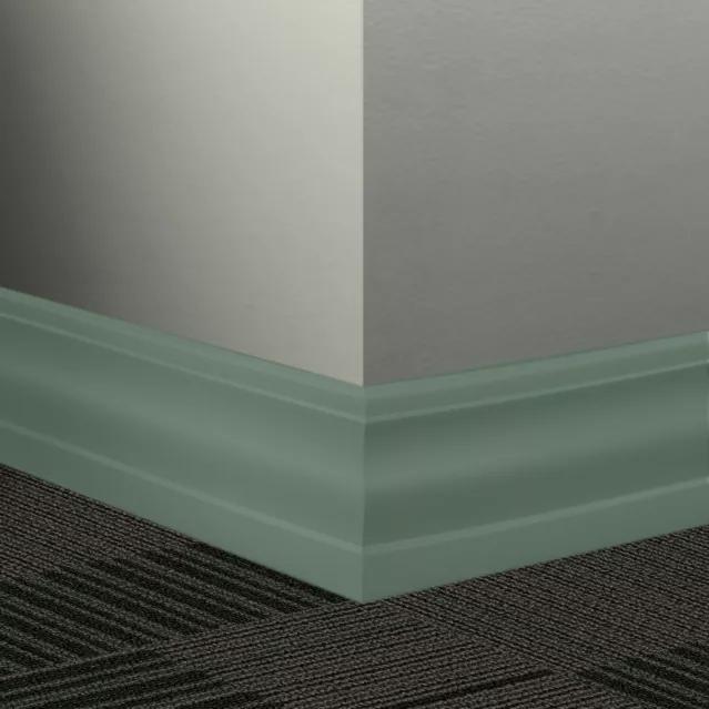Johnsonite Commercial - 4.25 in. Rubber Wall Base - Millwork Delineate Green Vista