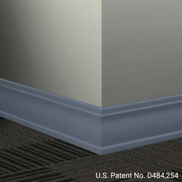 Johnsonite Commercial - 3.5 in. Rubber Wall Base - Millwork Outline The Blues