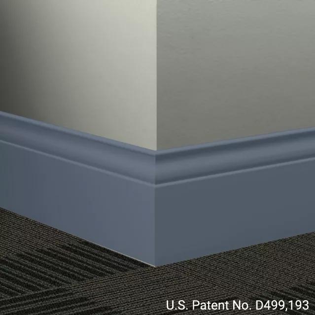 Johnsonite Commercial 5.25 in. Rubber Wall Base Millwork Inflectio