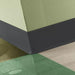 Johnsonite Commercial - 4.25 in. Rubber Wall Base - Perceptions Recess Toe Black