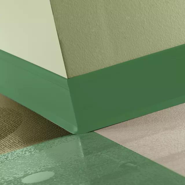 Johnsonite Commercial - 4.25 in. Rubber Wall Base - Perceptions Recess Toe Grinch