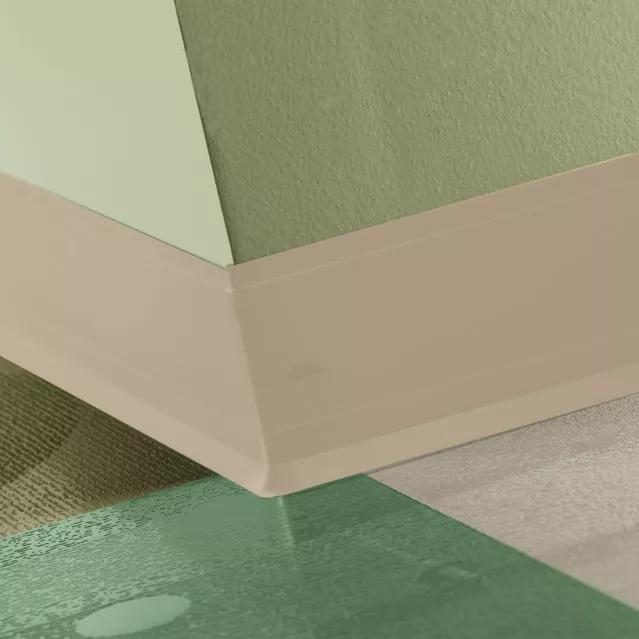 Johnsonite Commercial - 4.25 in. Rubber Wall Base - Perceptions Contour Silk