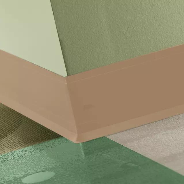 Johnsonite Commercial - 4.25 in. Rubber Wall Base - Perceptions Contour Sisal